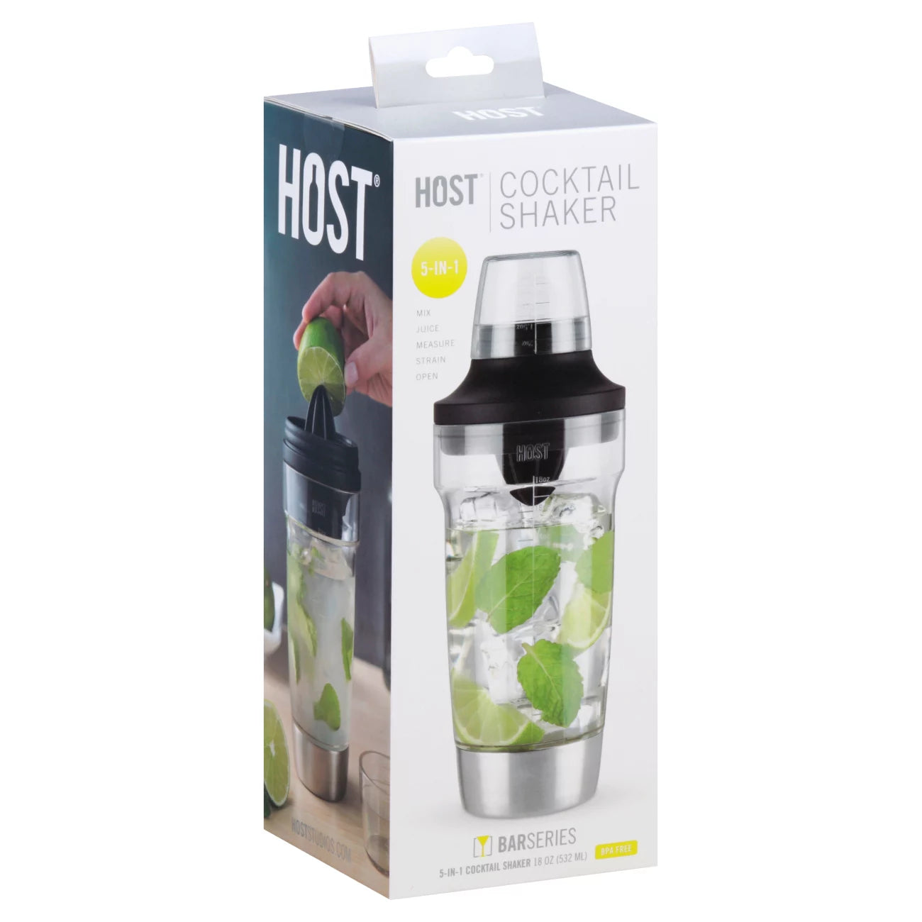 Cocktail Shaker by HOST | Stylish Home Bar Accessory