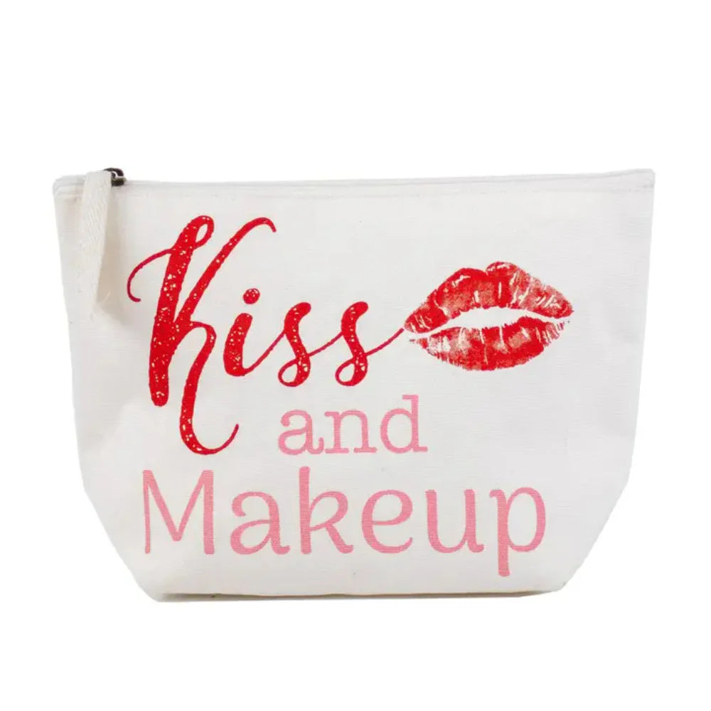Kiss & Makeup Bag | Stylish & Functional Cosmetic Pouch