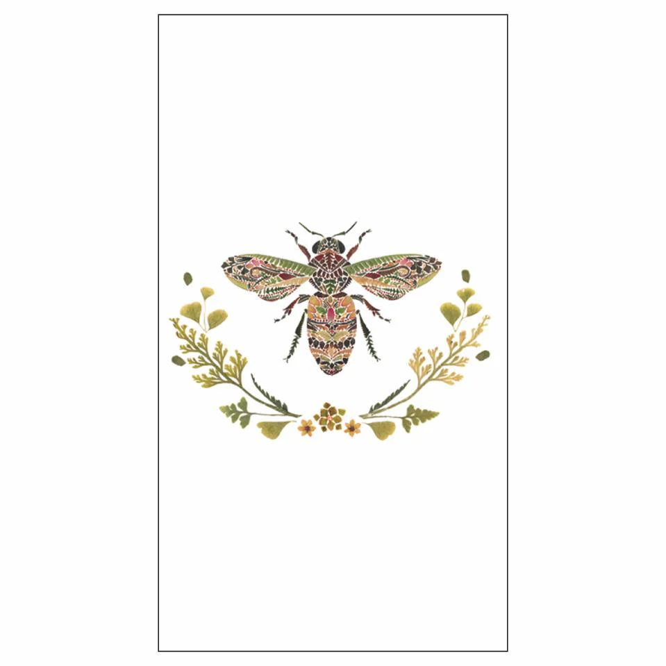 Guest Towel – Green Bee | Stylish Bathroom & Home Accessory