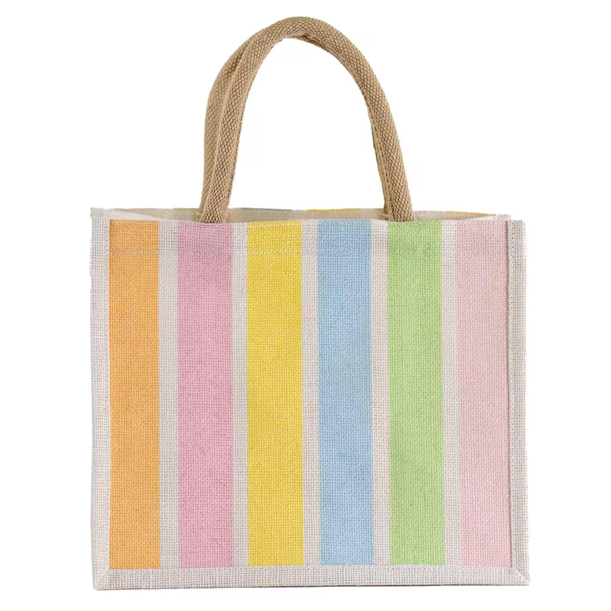 Candy Stripe Petite Gift Tote | Stylish & Versatile Gift Bag