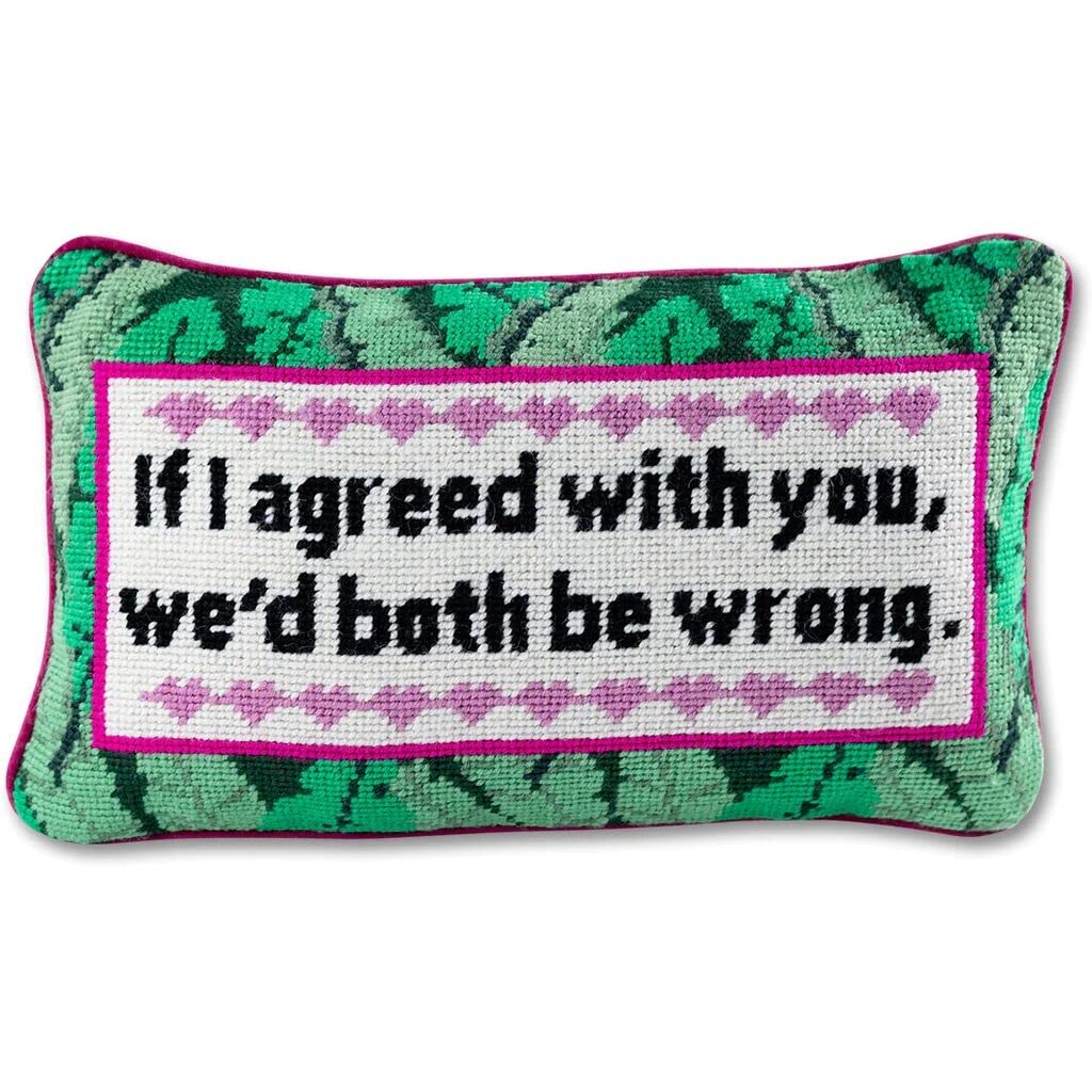 Needlepoint Pillow | Stylish & Textured Home Accent