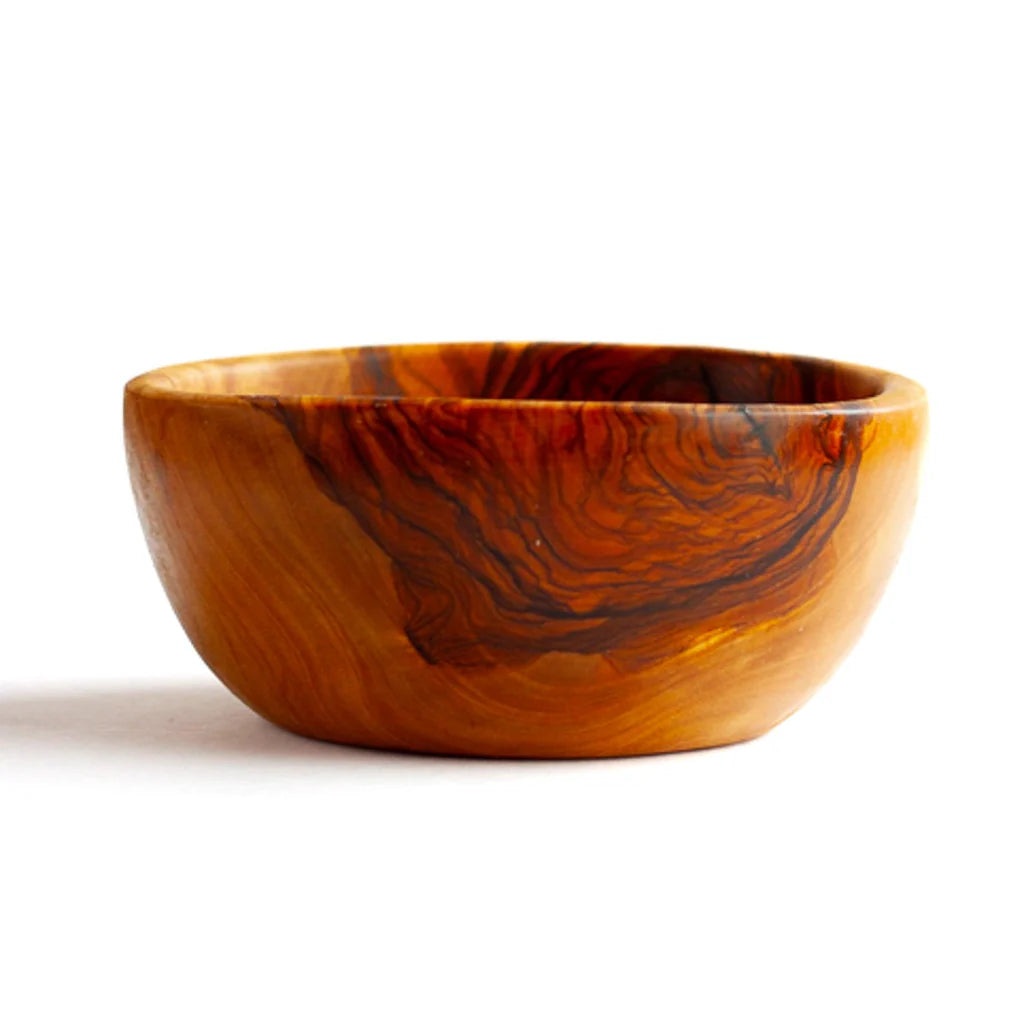 Olive Wood Salsa Bowl | Handcrafted Kitchen Serving Bowl