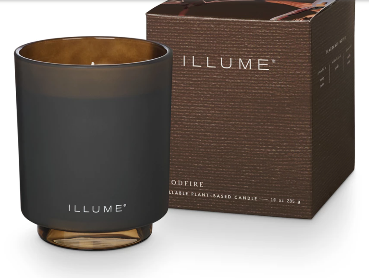Illume Woodfire Candle | Warm & Inviting Home Fragrance