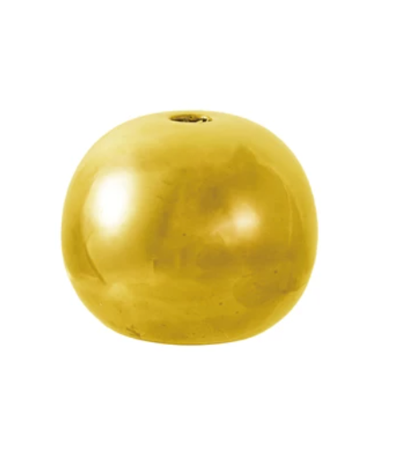 Gold Ball Taper Holder | Elegant Candle Décor