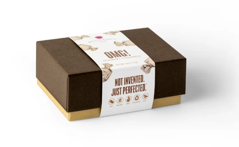1/4 lb. OMG Gourmet Caramels Box | Rich & Decadent Treats