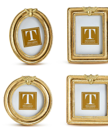 S/4 Golden Bee Photo Frame