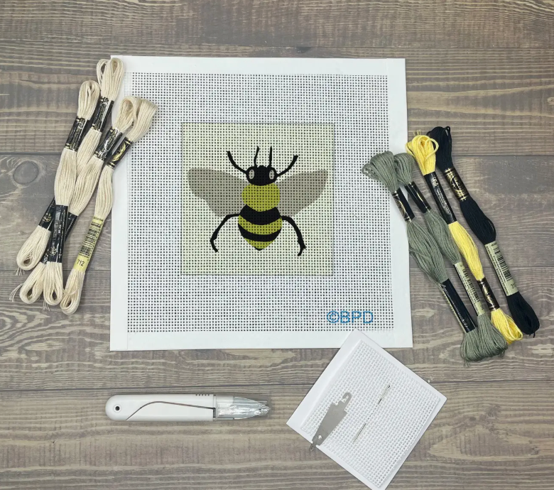 Bee Needlepoint