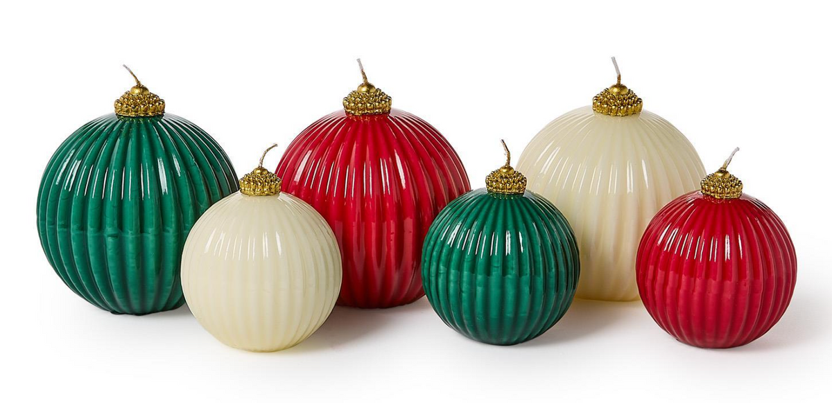 Ornament Ball Candles