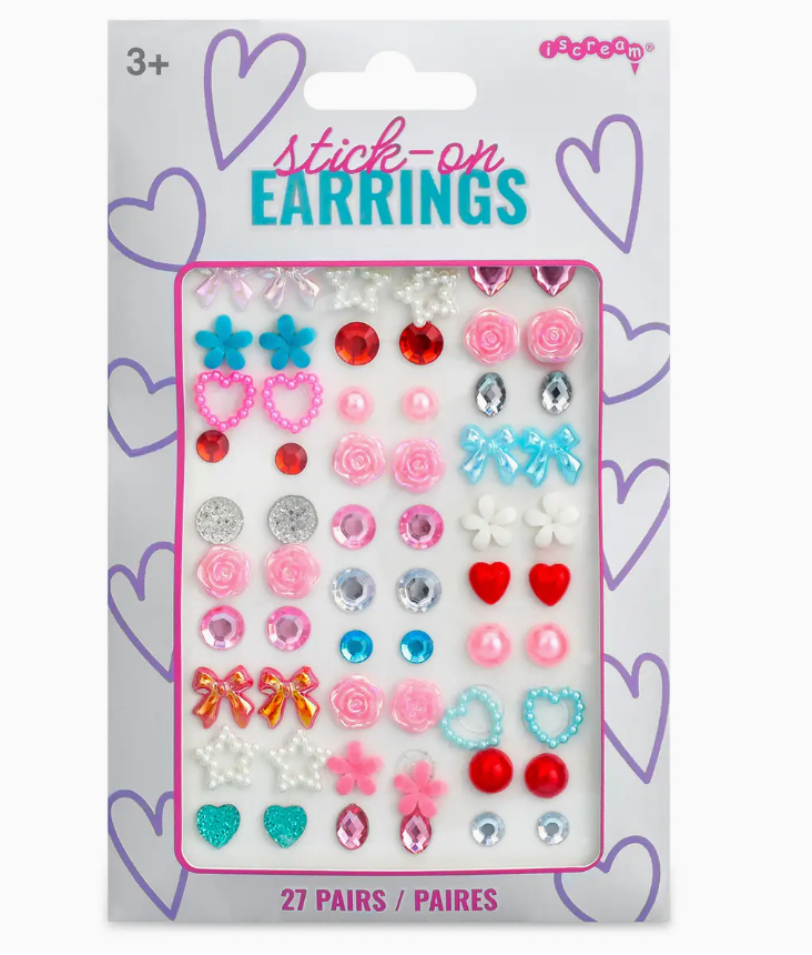 Sparkly Stick-On Earrings