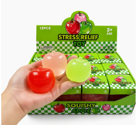 Clear Apple Squishy