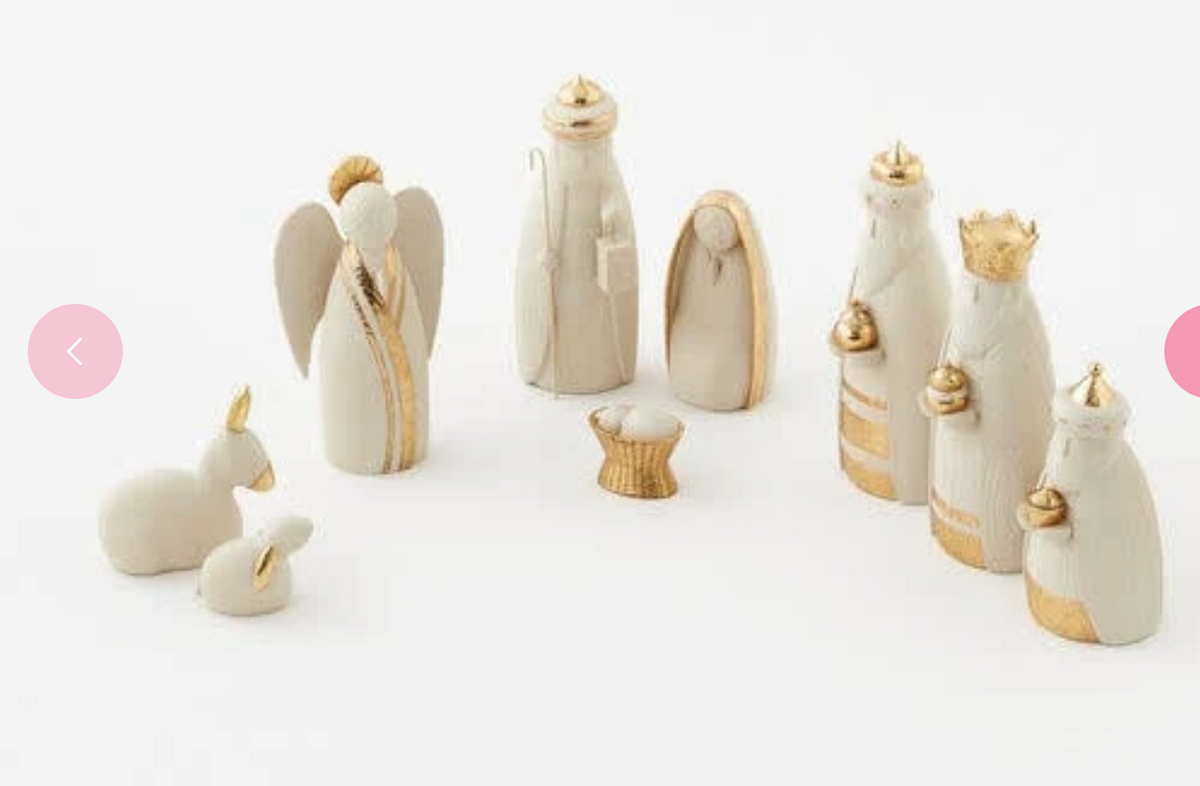 Nativity Scene Resin (Set of 9)