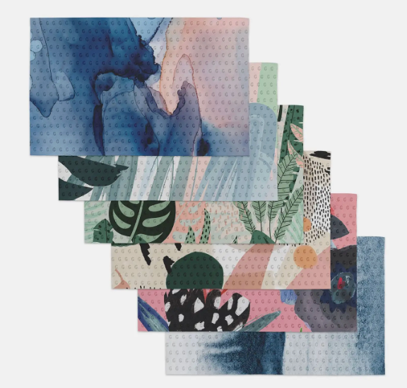 Geometry Not Paper Towel | Set of 6