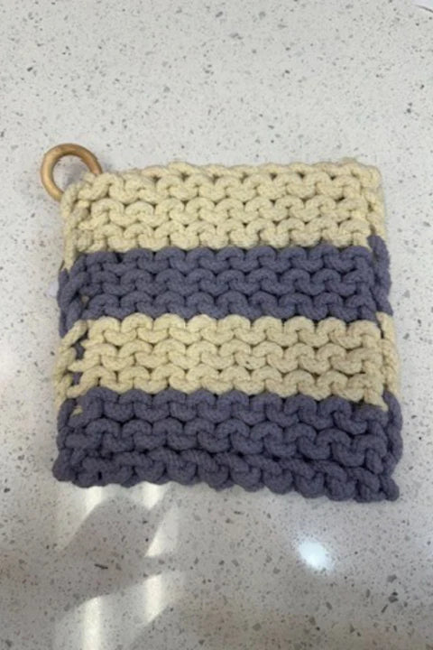 Crochet Pot Holder | Stylish & Functional Kitchen Accessory