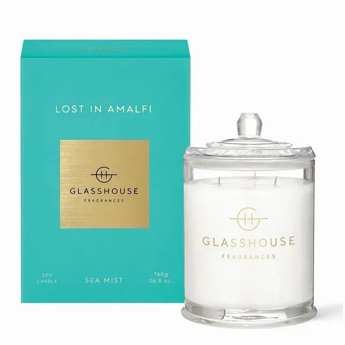 13.4oz Glasshouse Candle | Luxurious & Long-Lasting Home Candle