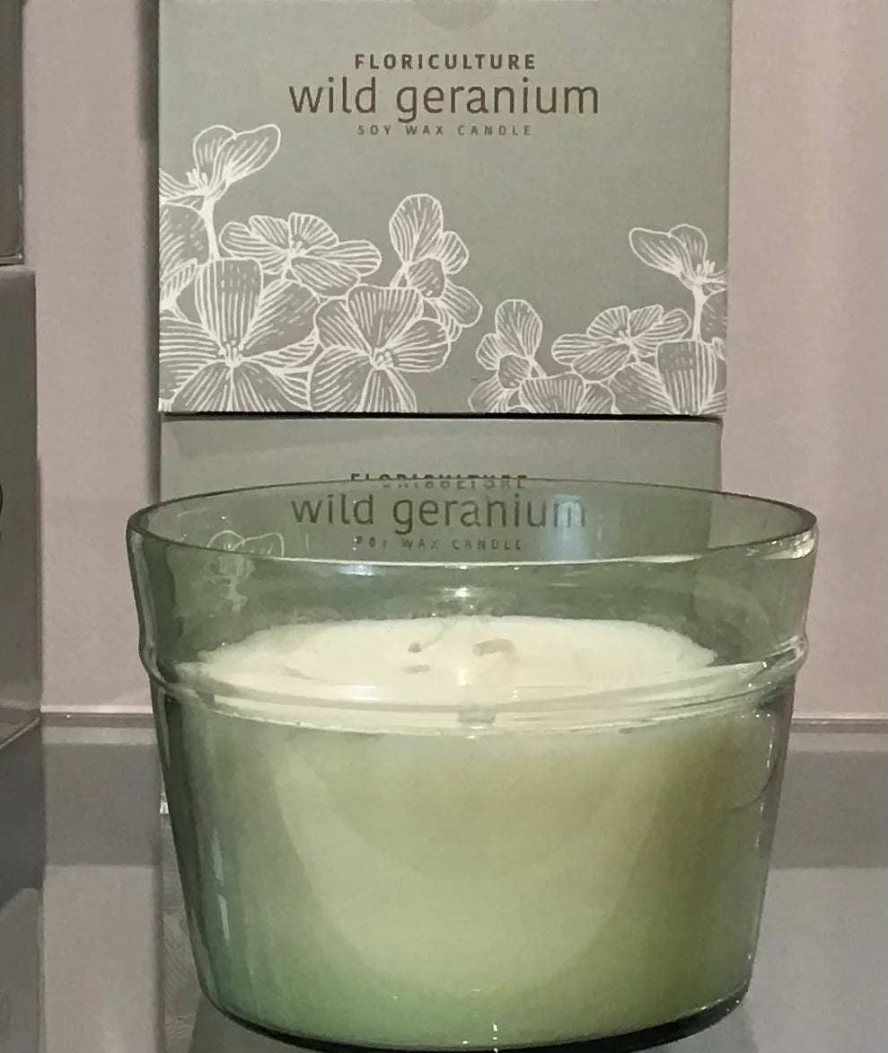 12 oz Floriculture Soy Wax Candle | Luxury Floral Home Fragrance