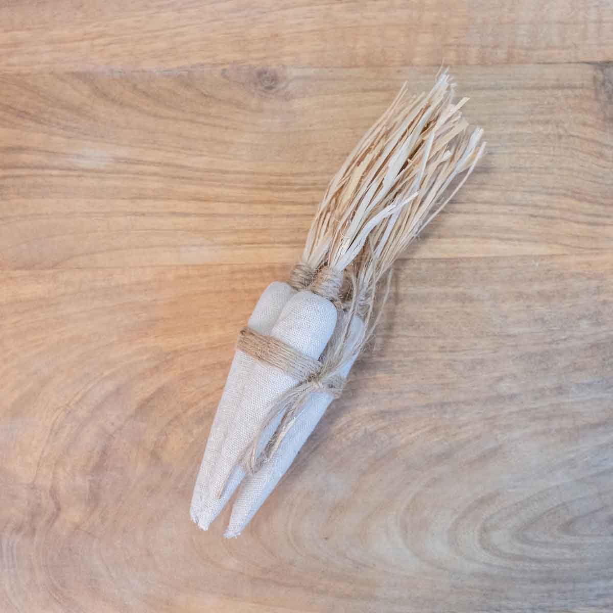 Farmhouse Carrot Trio | 9" Rustic Easter & Spring Decor