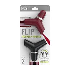 FLIP Stopper & Pourer | Wine & Spirits Bar Accessory